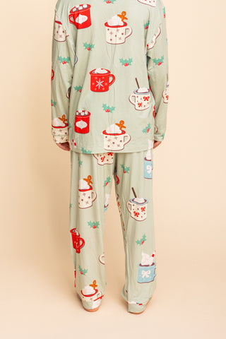 Kids' Pajamas Set "GREEN"