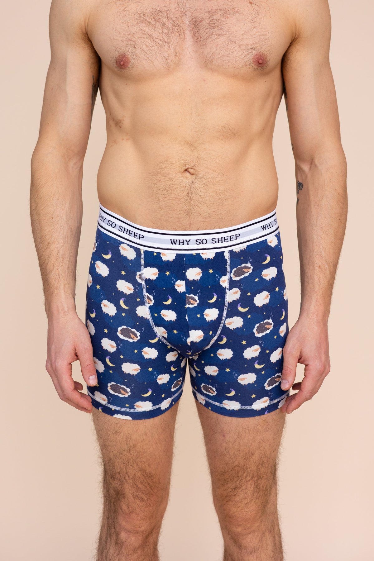 Long Boxers "WHY SO SHEEP"