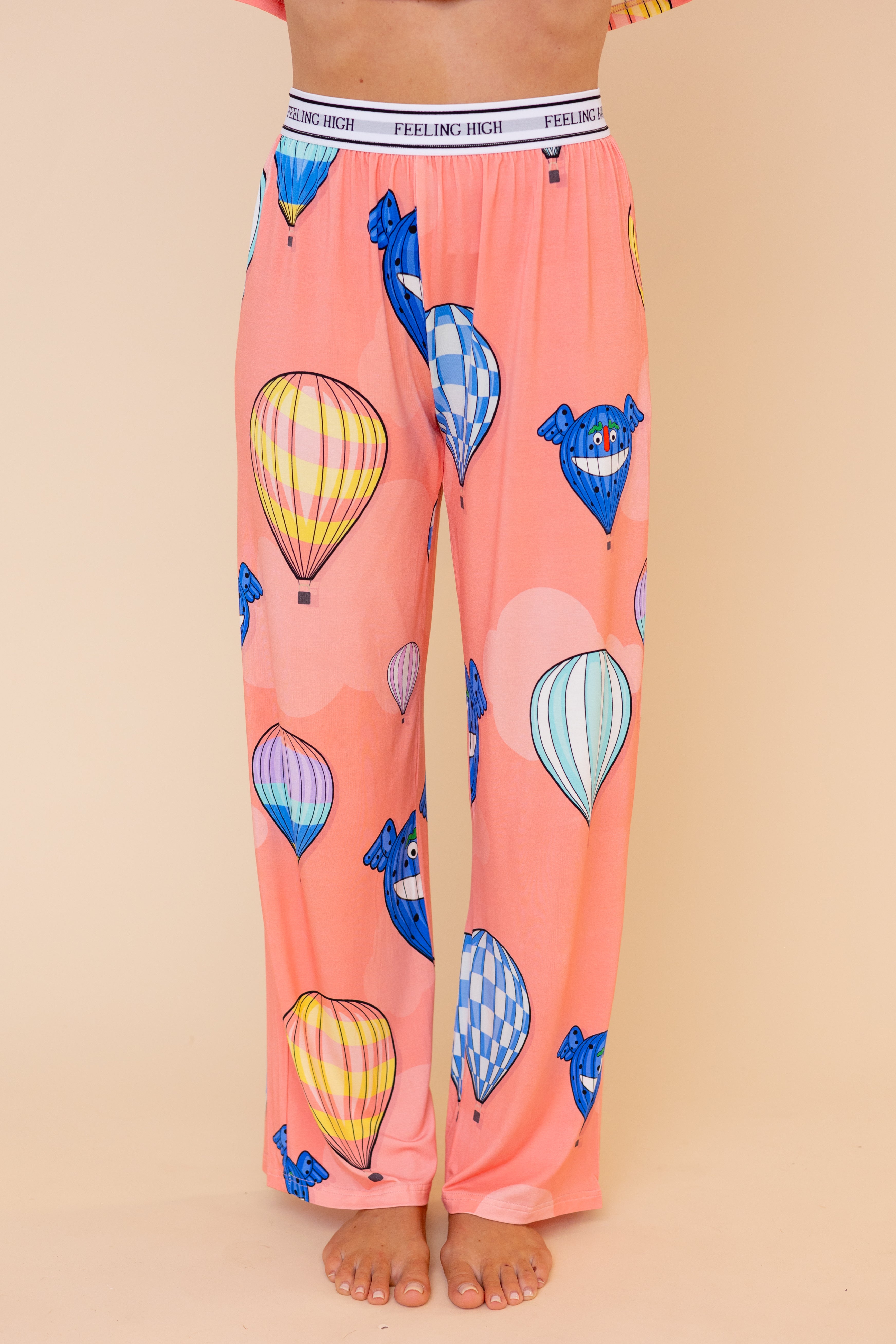 Pajama Pants "FEELING HIGH"