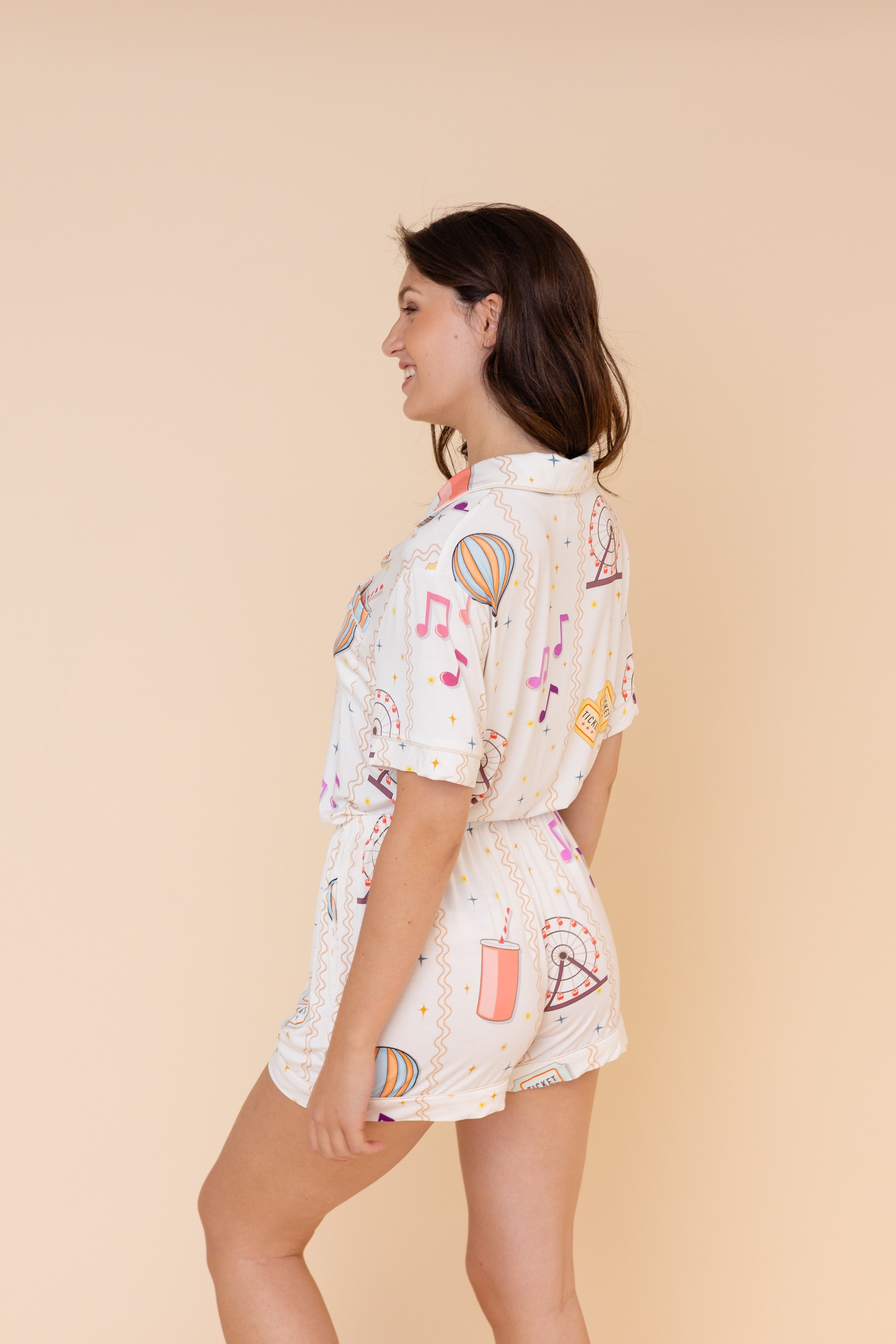 Pajama Shorts "FREE PASS"