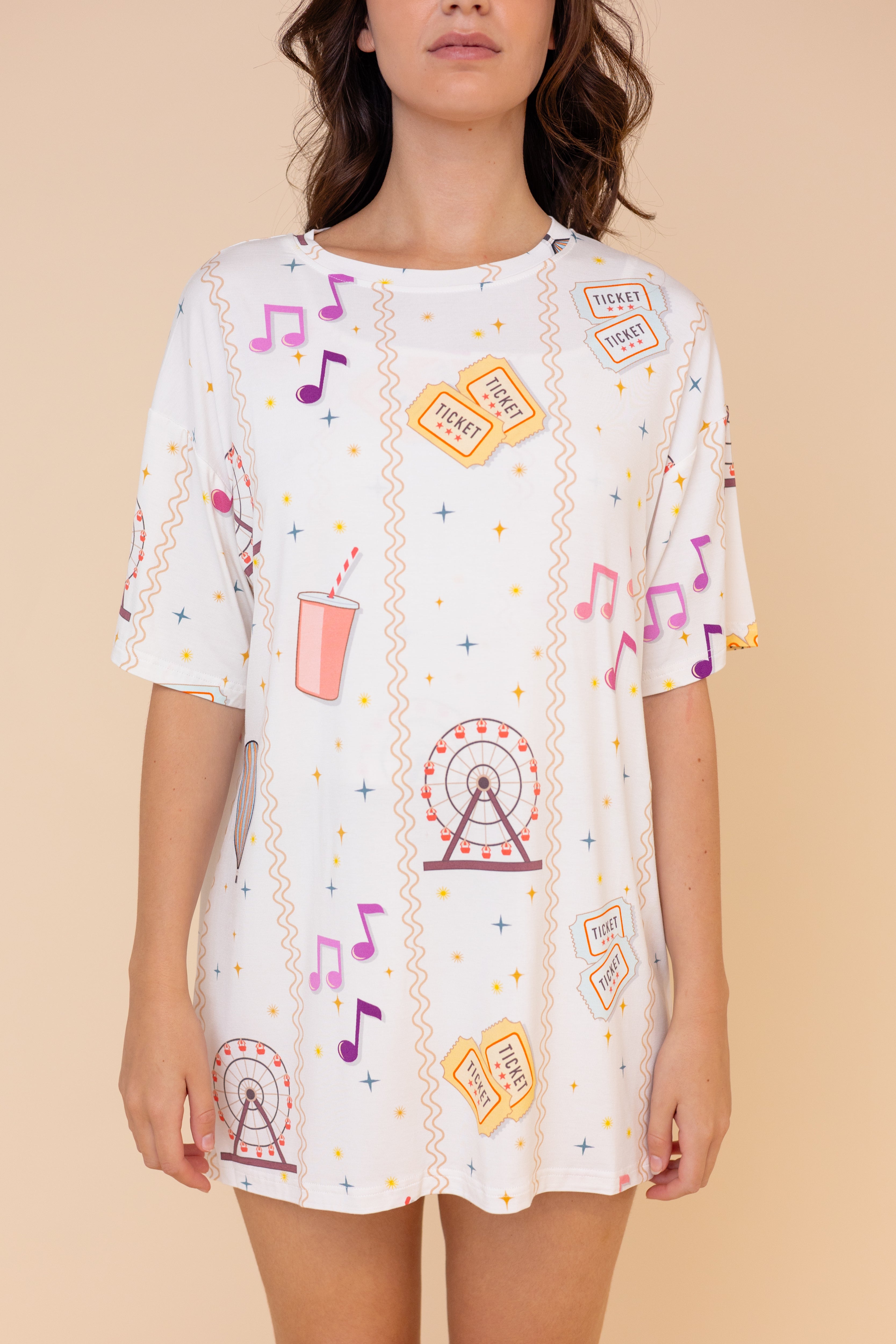 Unisex Long Tee "FREE PASS"