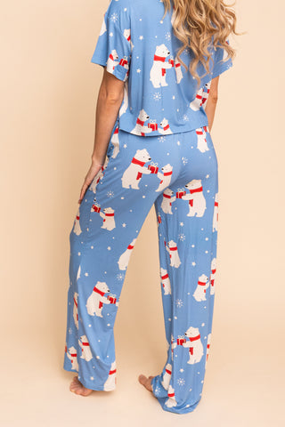 Pajama Pants "TOO CUTE TO BEAR"