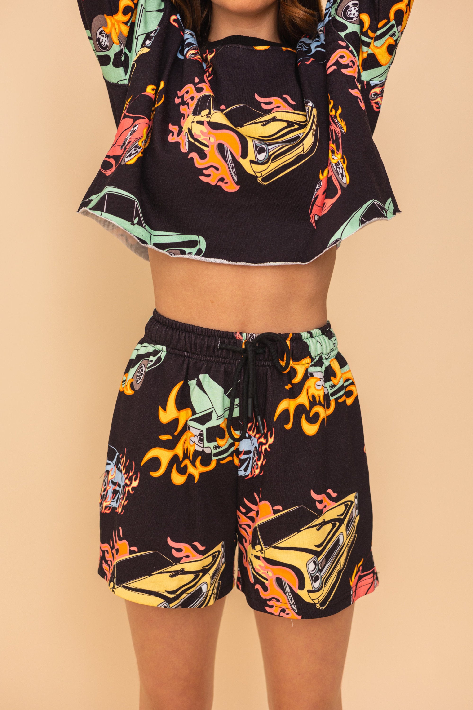 Comfy Shorts "DANGEROUS CURVES"