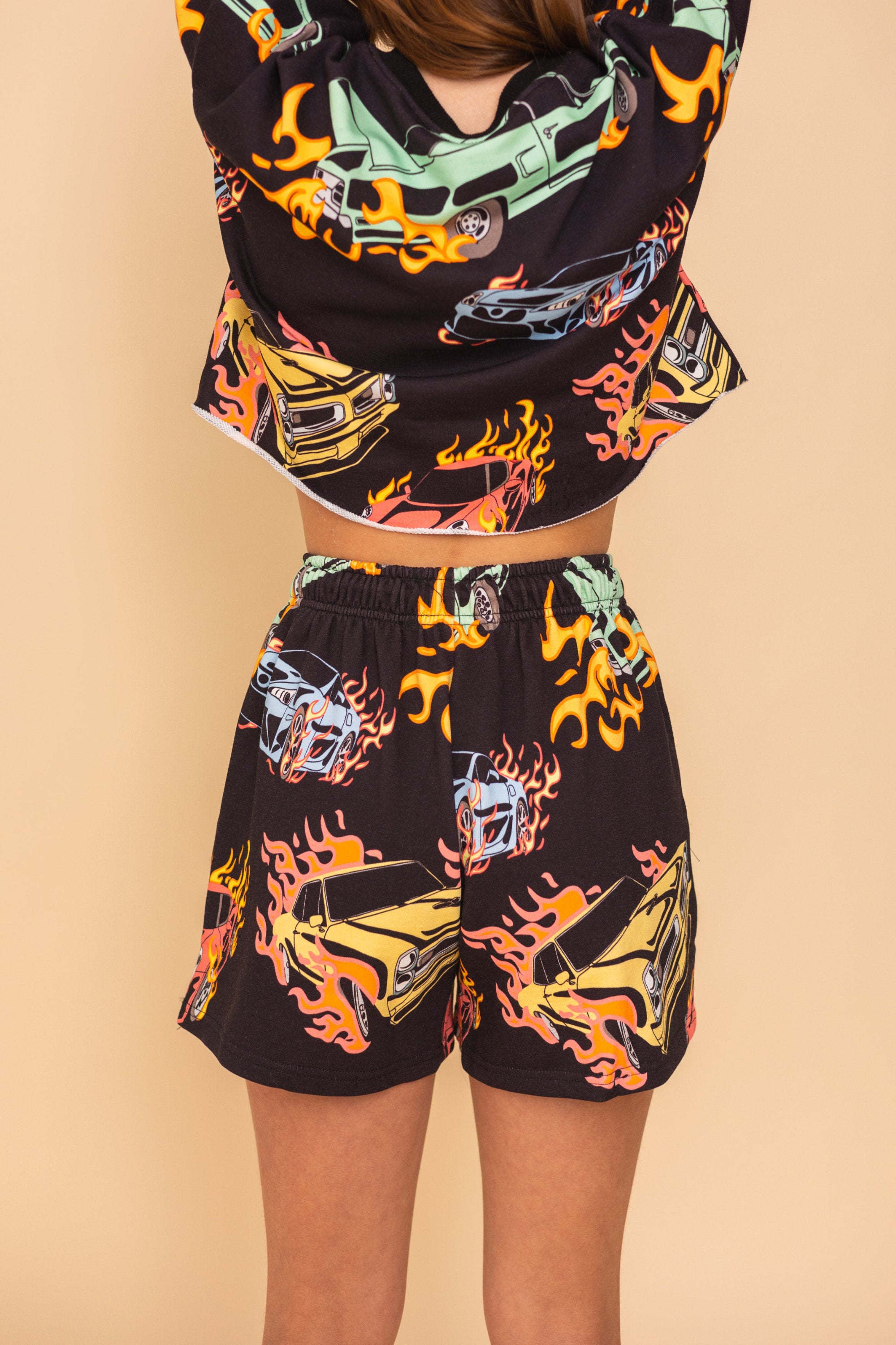 Comfy Shorts "DANGEROUS CURVES"