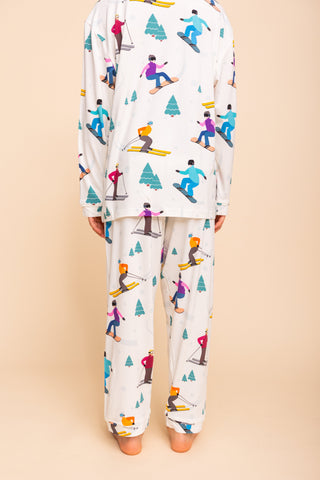 Kids' Pajamas Set "T'AS SKI FAUT"