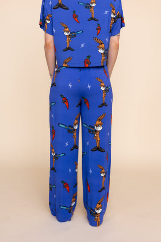Pajama Pants "SAUTE QUI PEUT"