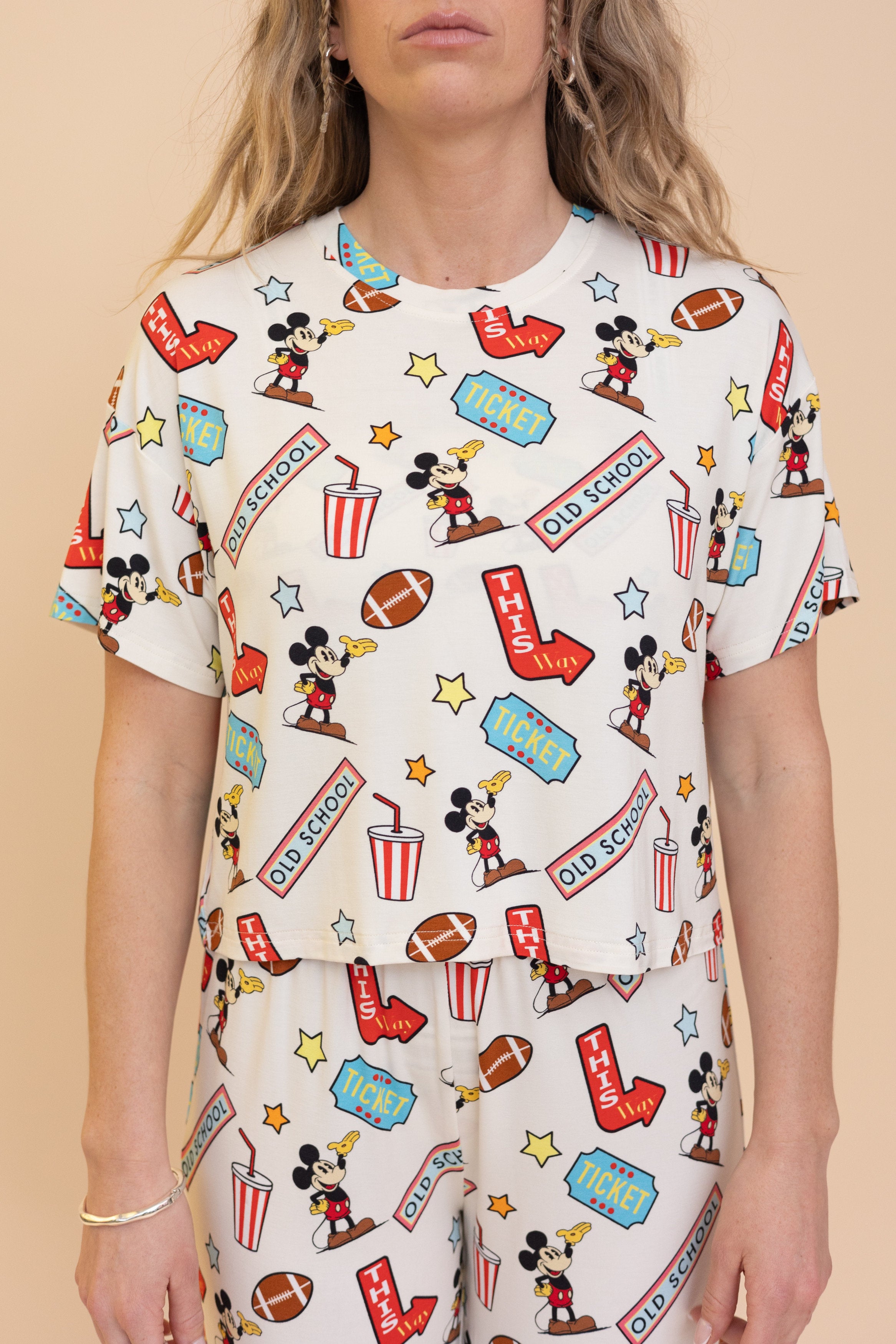 Pajama Crop Top "REMEMBER ME"