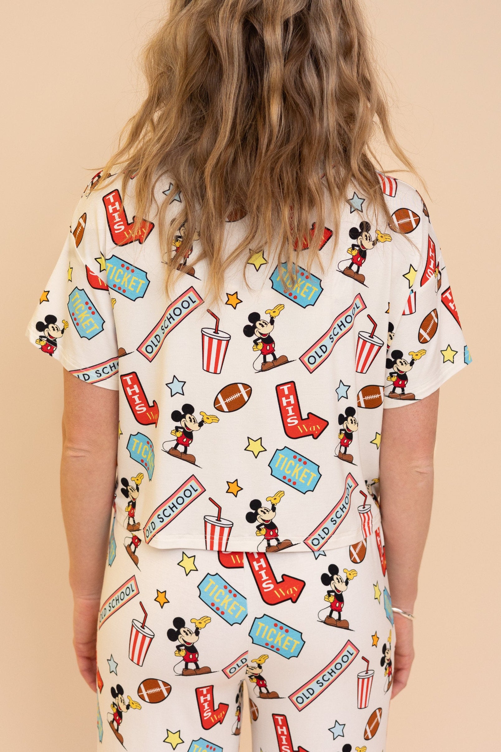 Pajama Crop Top "REMEMBER ME"