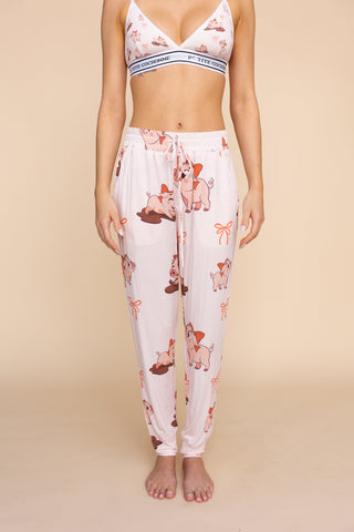 Unisex Pajama Jogger "P'TITE COCHONNE"