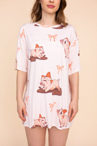 Unisex Long Tee "P'TIT COCHON"