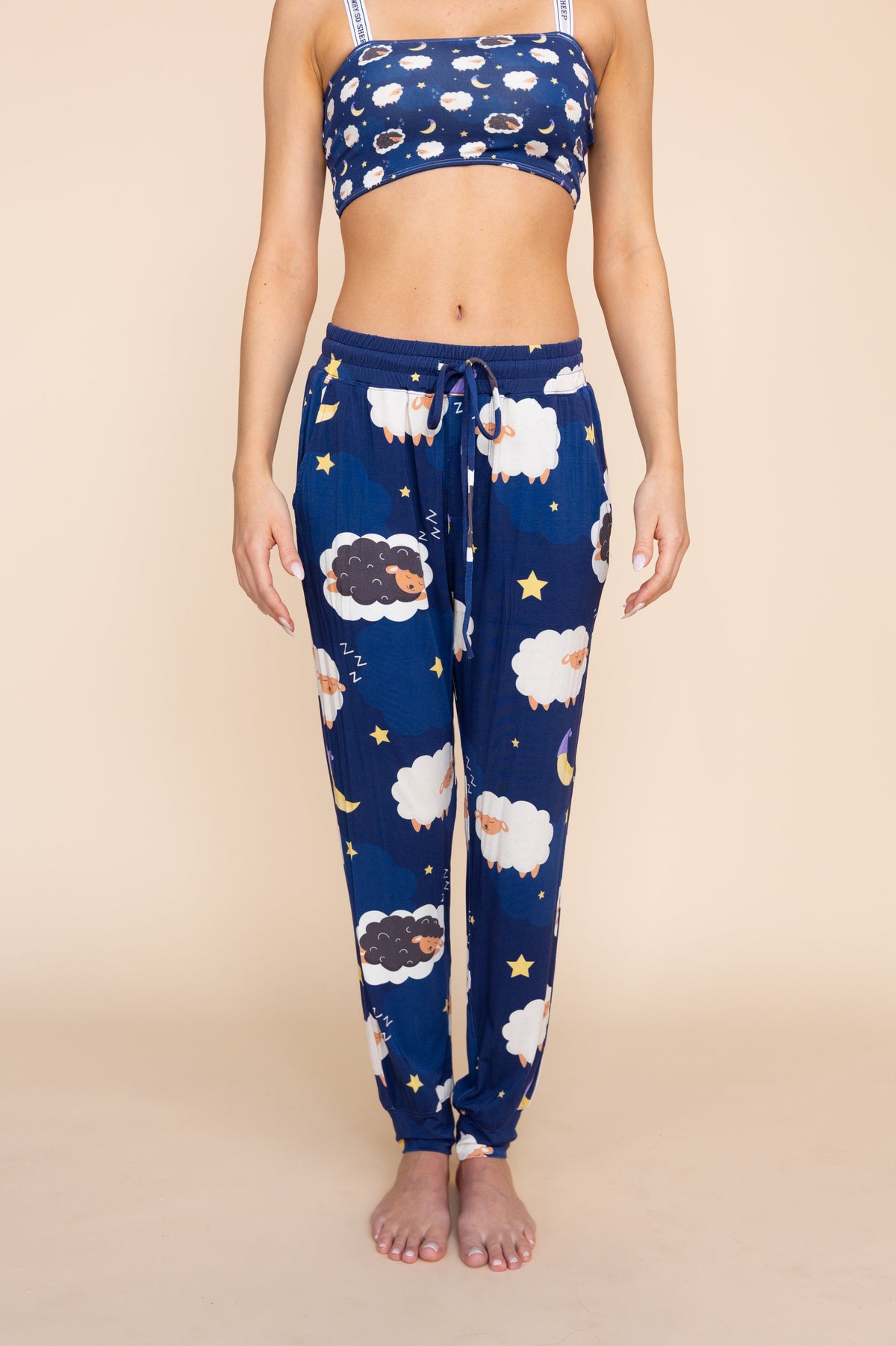 Unisex Pajama Joggers "WHY SO SHEEP"