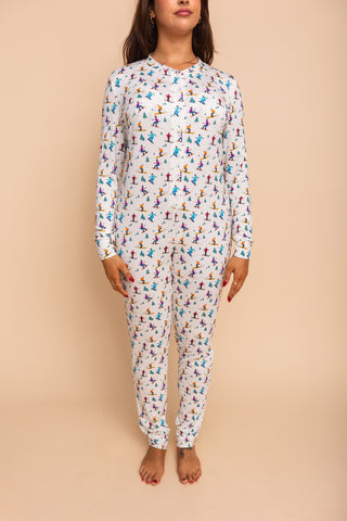 Unisex Onesie "T'AS SKI FAUT"
