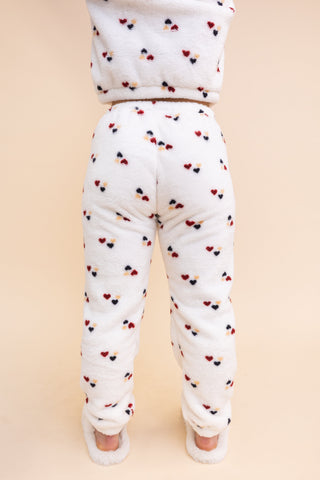 Unisex Fluffy Joggers "PIECE OF MY HEART"