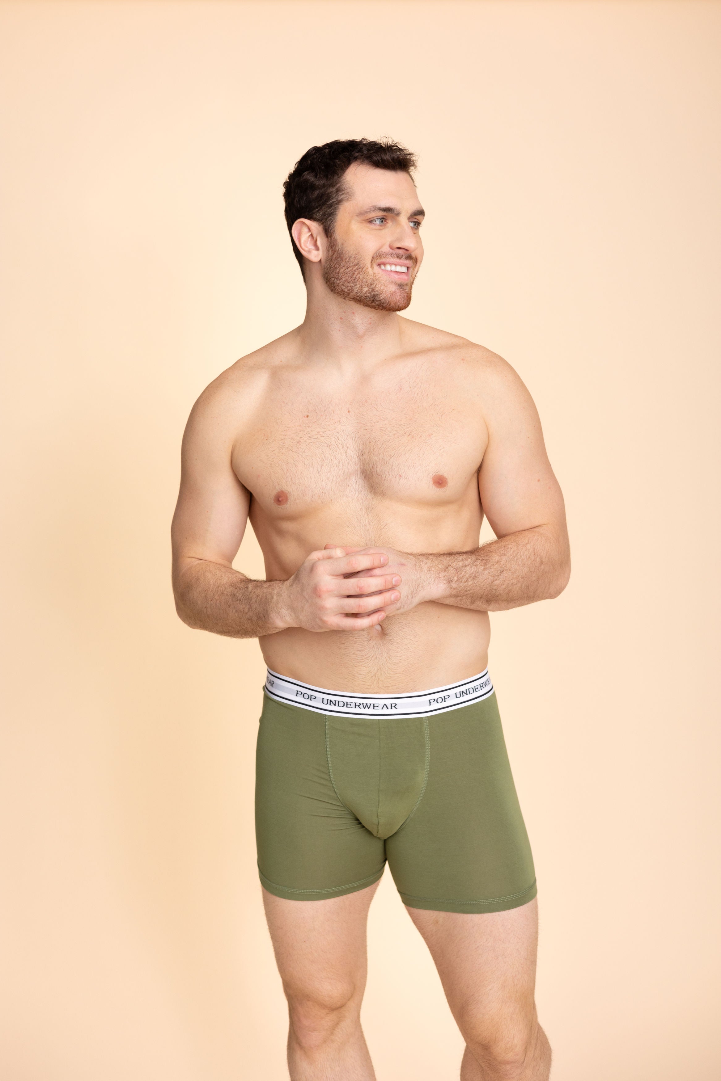 Long Boxers "KHAKI"