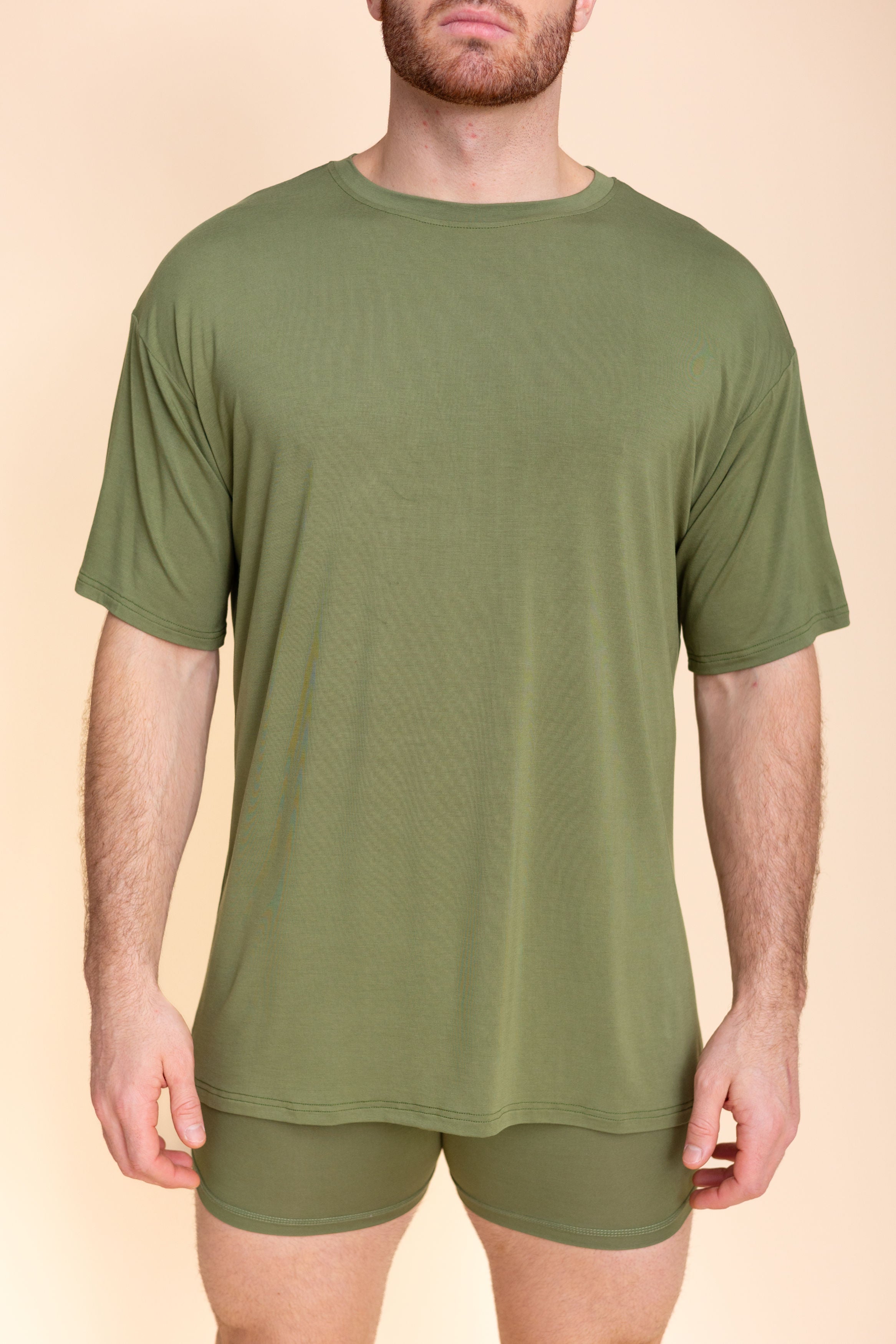 Unisex Long Tee "KAKI"