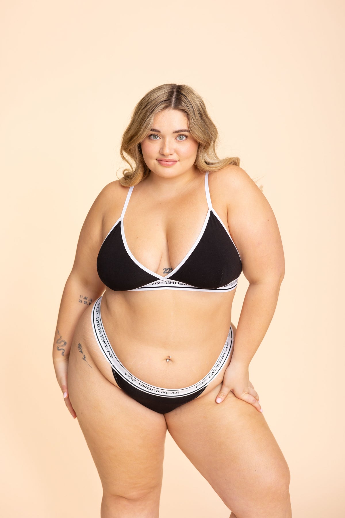 Bralette "BLACK"