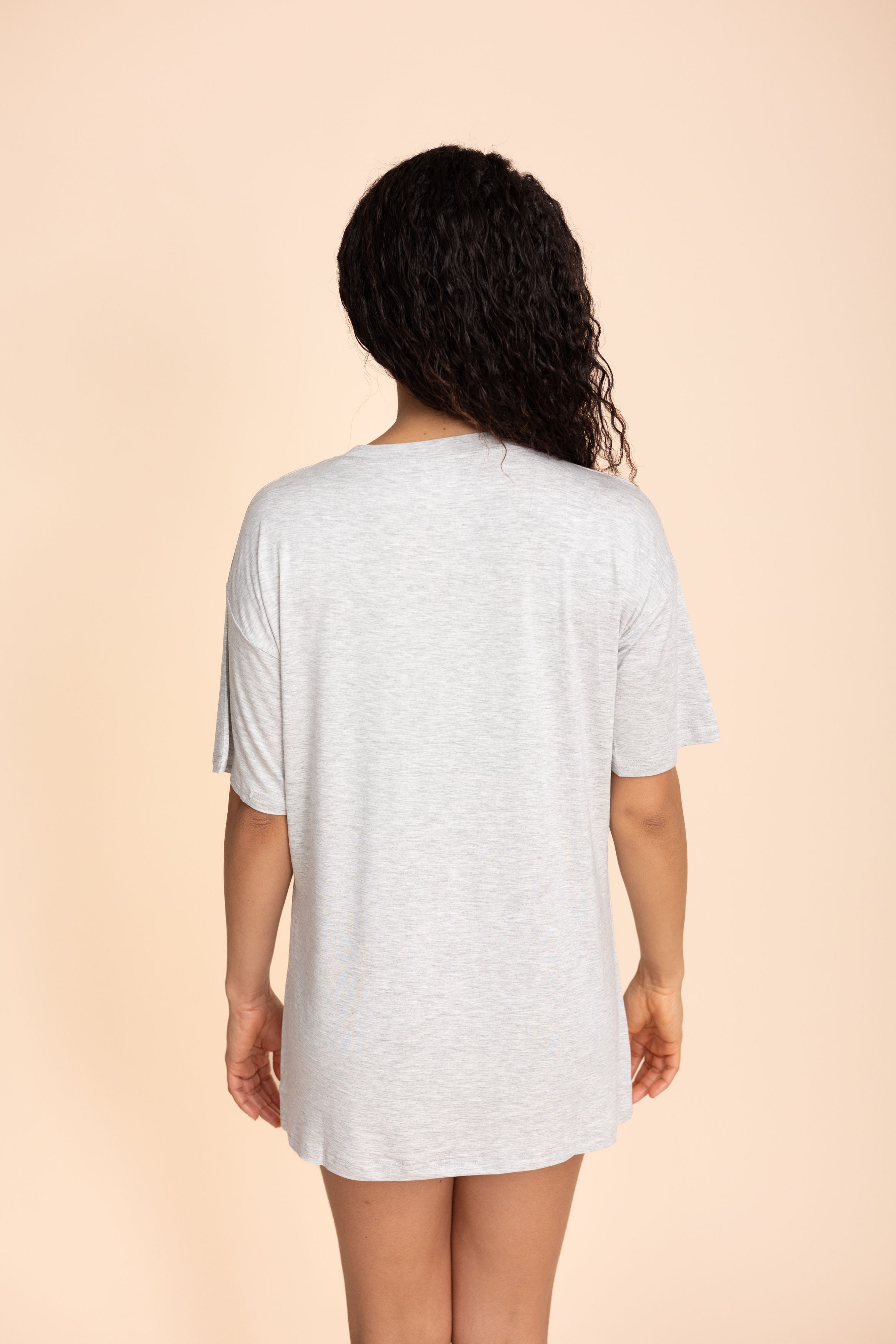 Unisex Long Tee "GRAY"