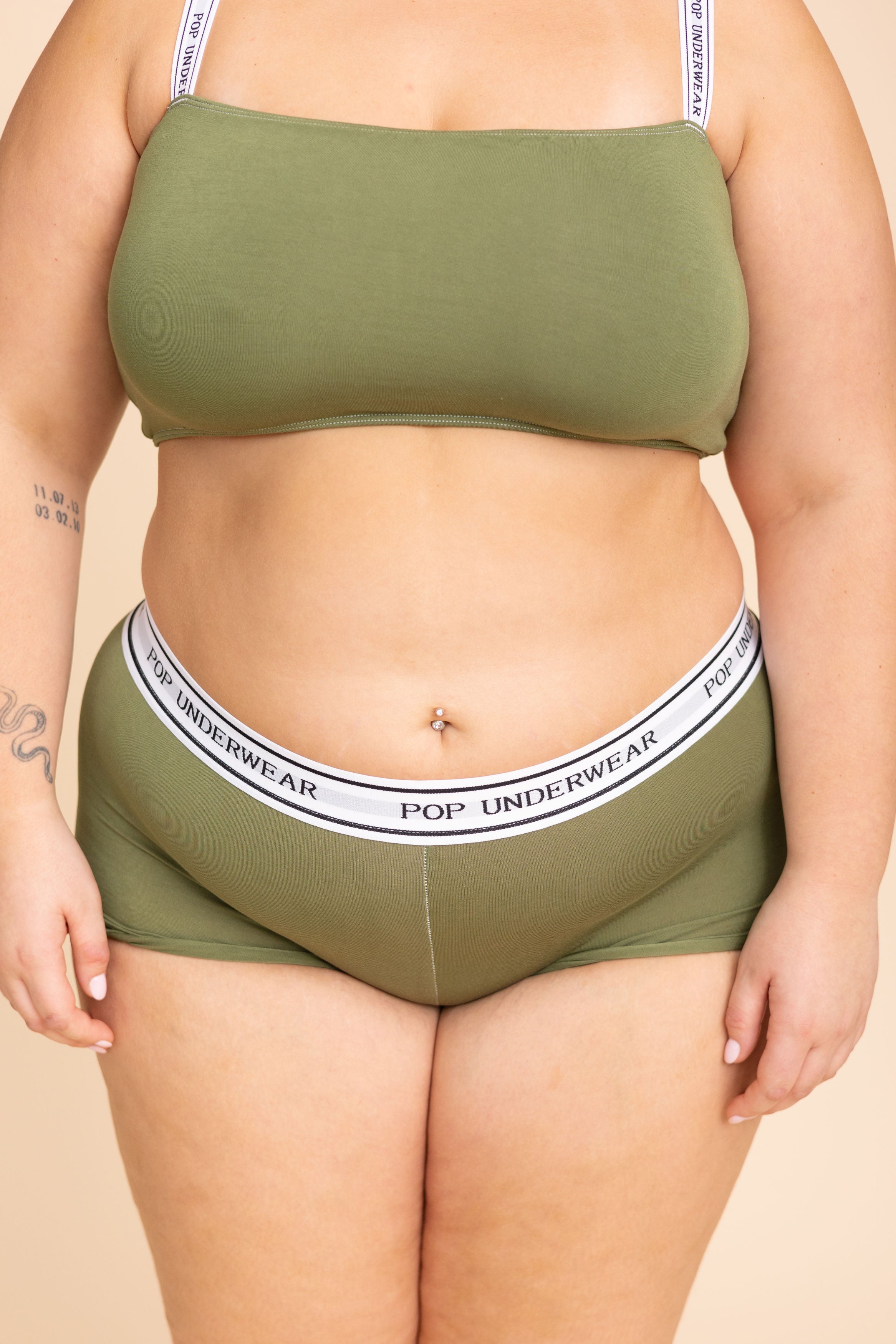 Women Boxers "KHAKI"