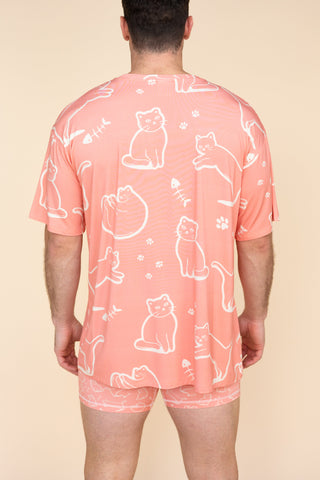 Unisex Long Tee "FELINE GOOD"