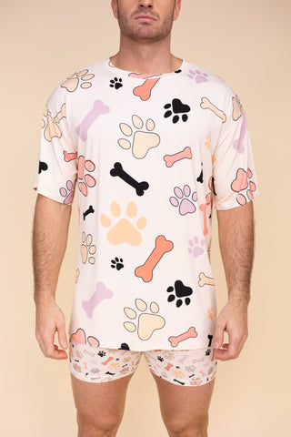 Unisex Long Tee "TA PAW LE DROIT"