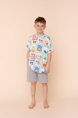 Kids' Long Tee "JE ME SOUVIENS"