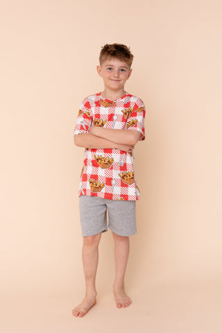 Kids' Long Tee "LÂCHE PAS LA PATATE"