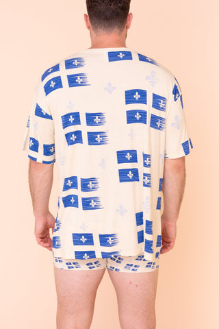 Unisex Long Tee "VIVE LE QUÉBEC"
