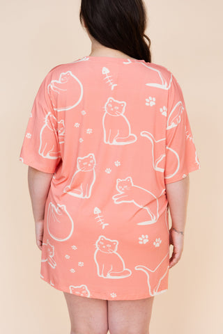 Unisex Long Tee "FELINE GOOD"