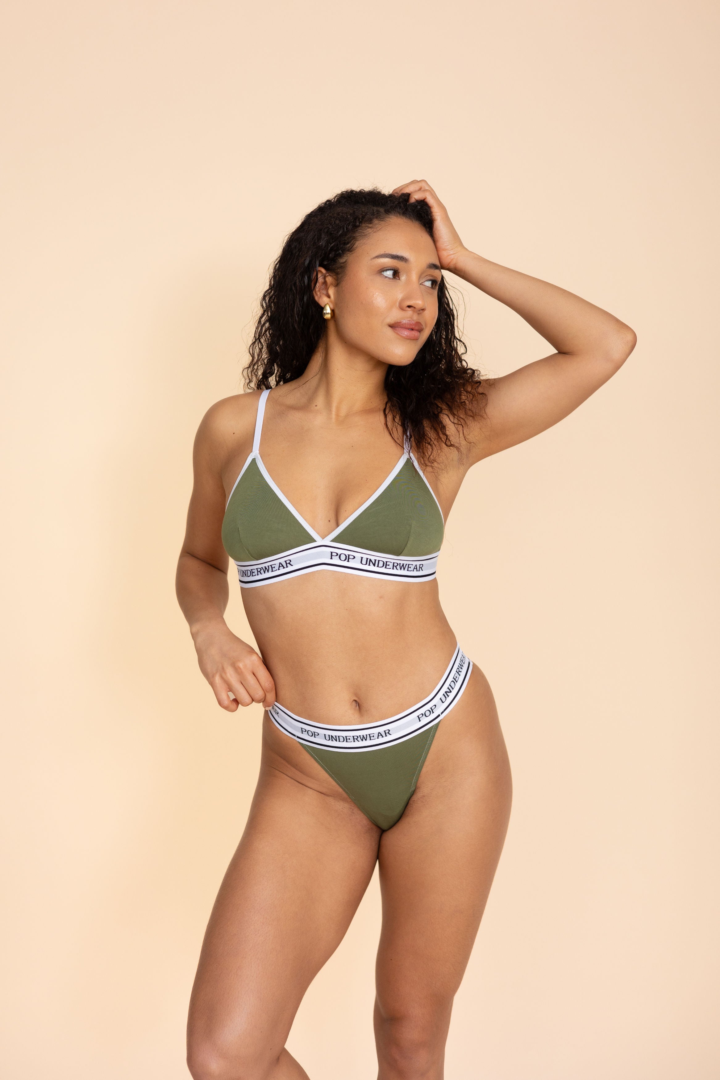 Bralette "KHAKI"
