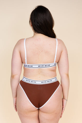 Bralette "MEOW MEOW"