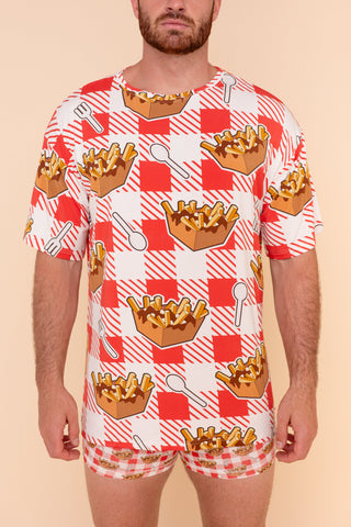 Unisex Long Tee "LÂCHE PAS LA PATATE"