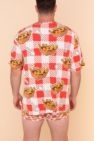Unisex Long Tee "LÂCHE PAS LA PATATE"