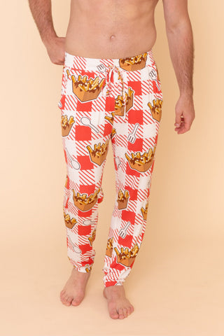 Unisex Pajama Joggers "LÂCHE PAS LA PATATE"