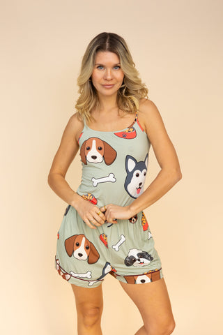 Pajama Cami "DOGGY STYLE"
