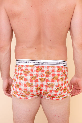 Short Boxers "LÂCHE PAS LA PATATE"