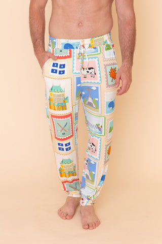Unisex Pajama Joggers "JE ME SOUVIENS"