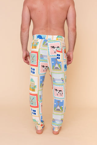 Unisex Pajama Joggers "JE ME SOUVIENS"