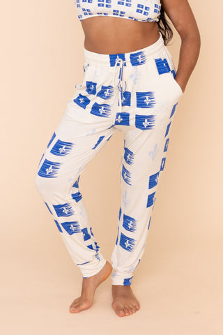 Unisex Pajama Joggers "VIVE LE QUÉBEC"
