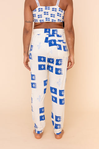 Unisex Pajama Joggers "VIVE LE QUÉBEC"