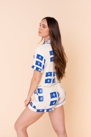 Pajama Shorts "VIVE LE QUÉBEC"