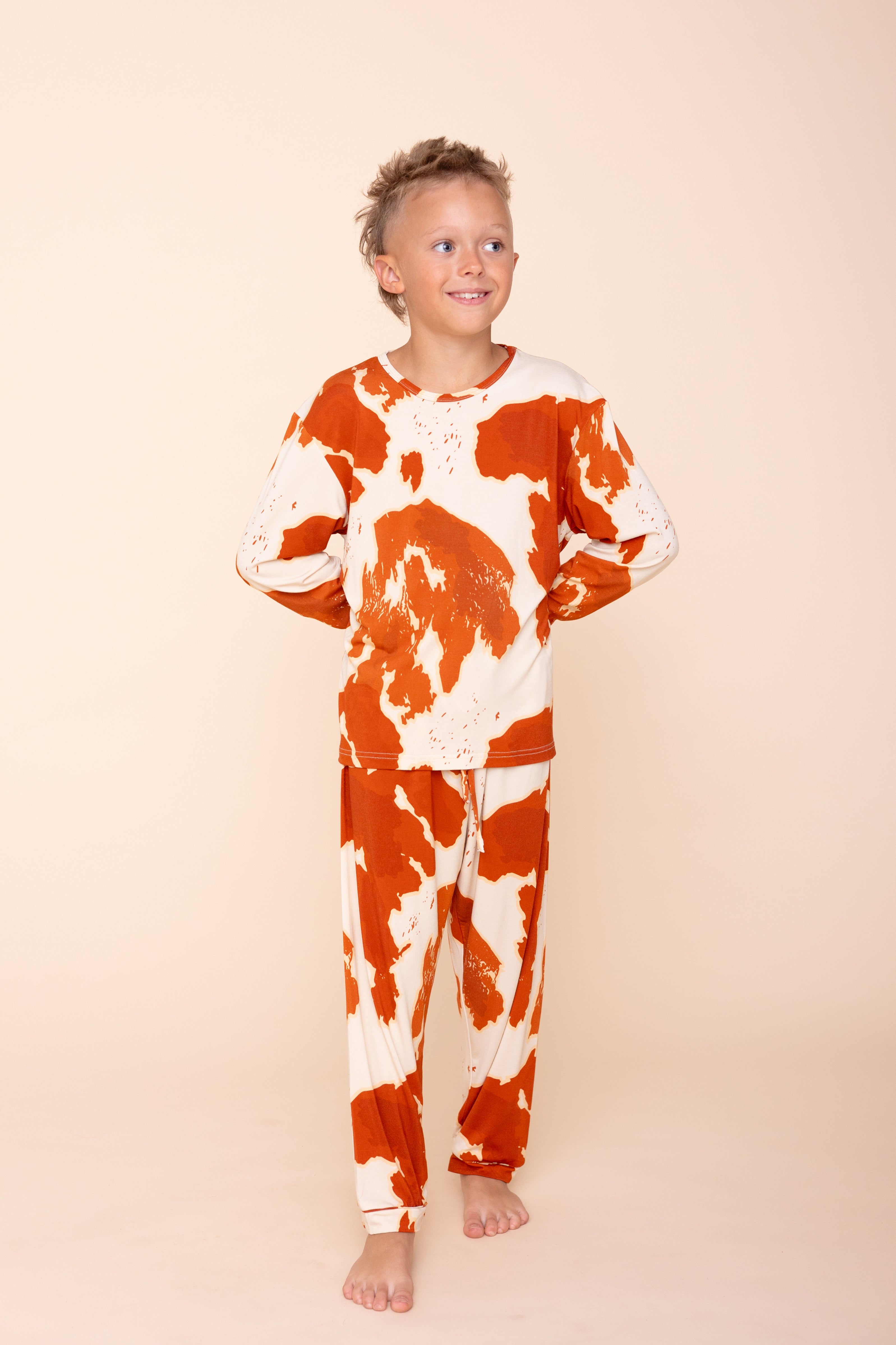 Kids' Lounge Set "VACHE-MENT HOT"