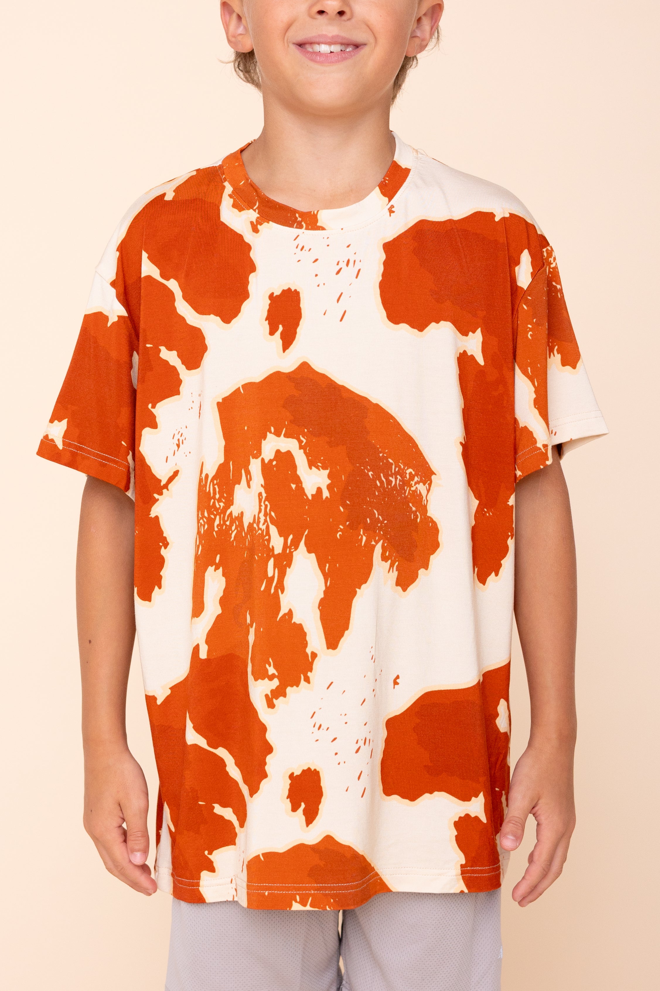 Kids' Long Tee "VACHE-MENT HOT"