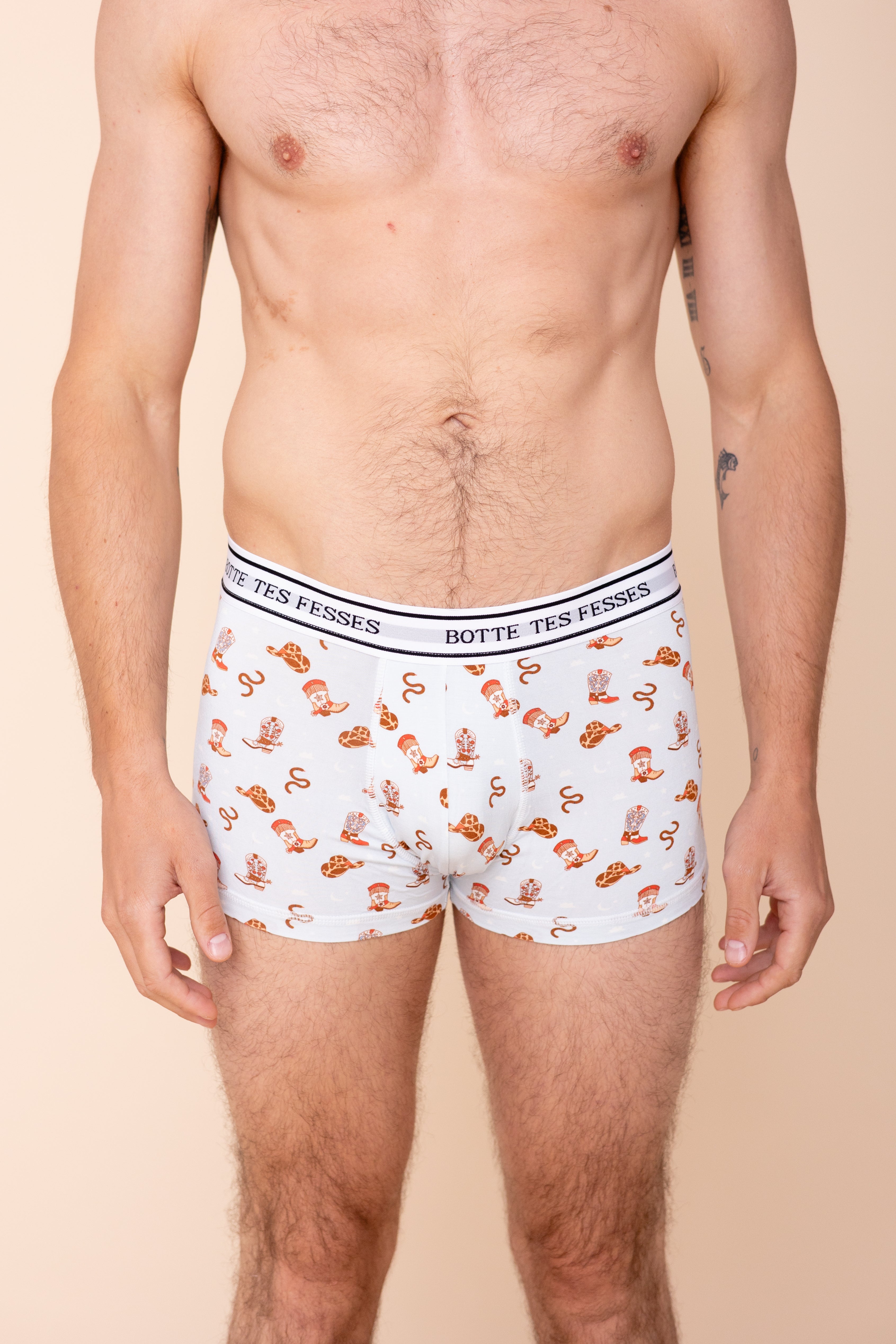 Short Boxer Briefs "BOTTE TES FESSES"