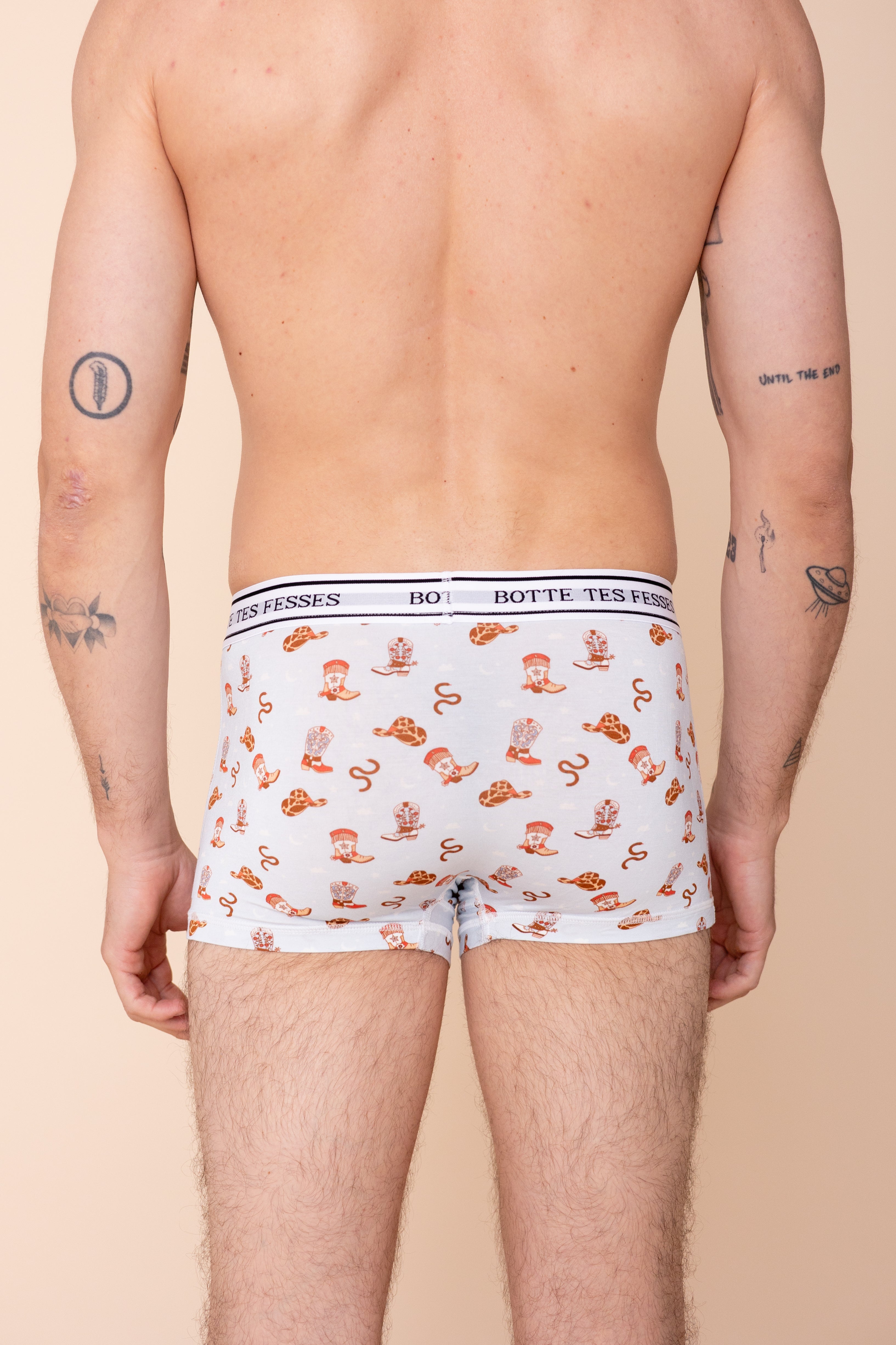Short Boxer Briefs "BOTTE TES FESSES"