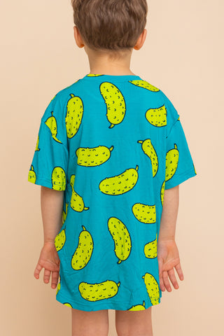 Kids' Long Tee "DILL WITH IT"