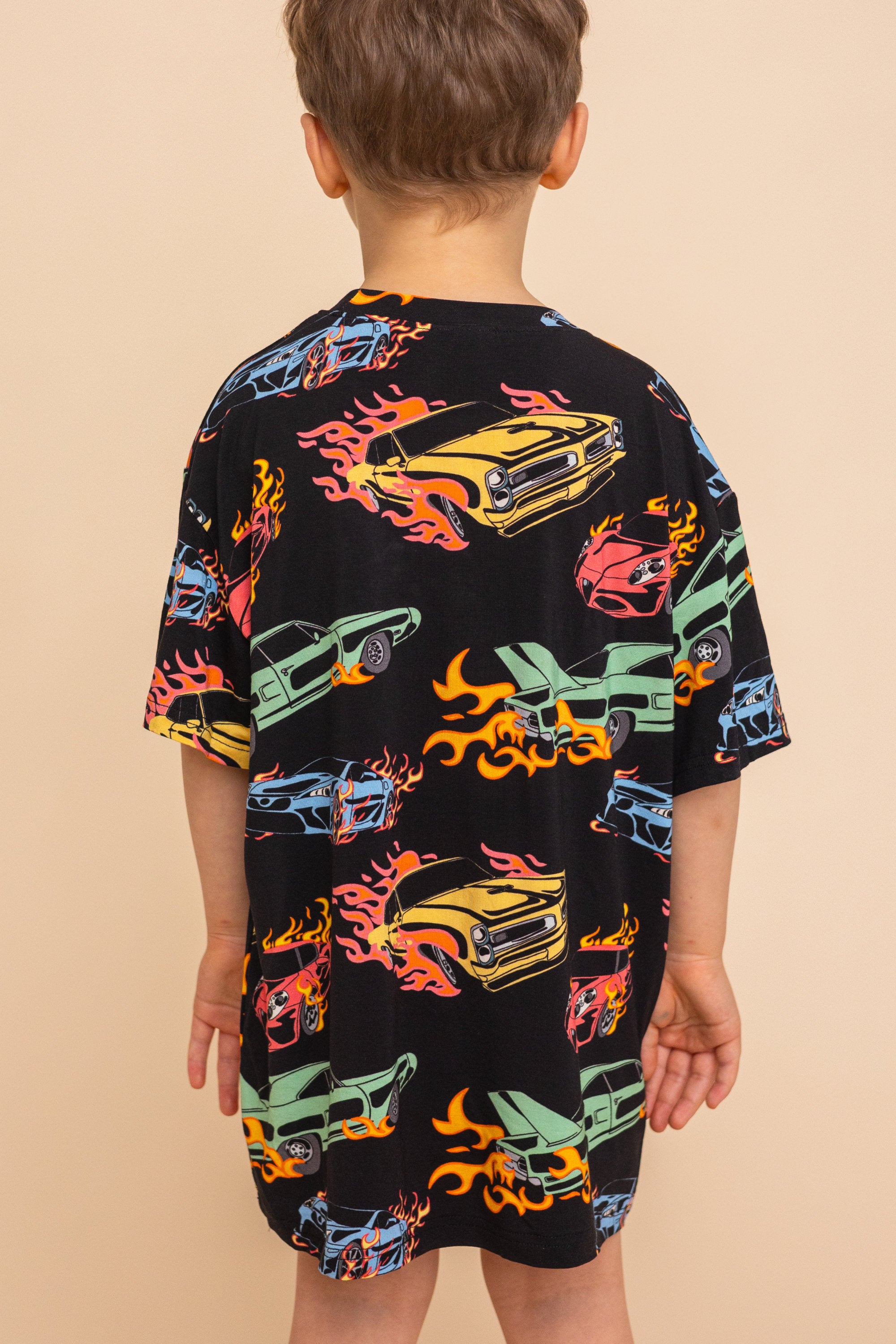 Kids' Long Tee "DANGEROUS CURVES"