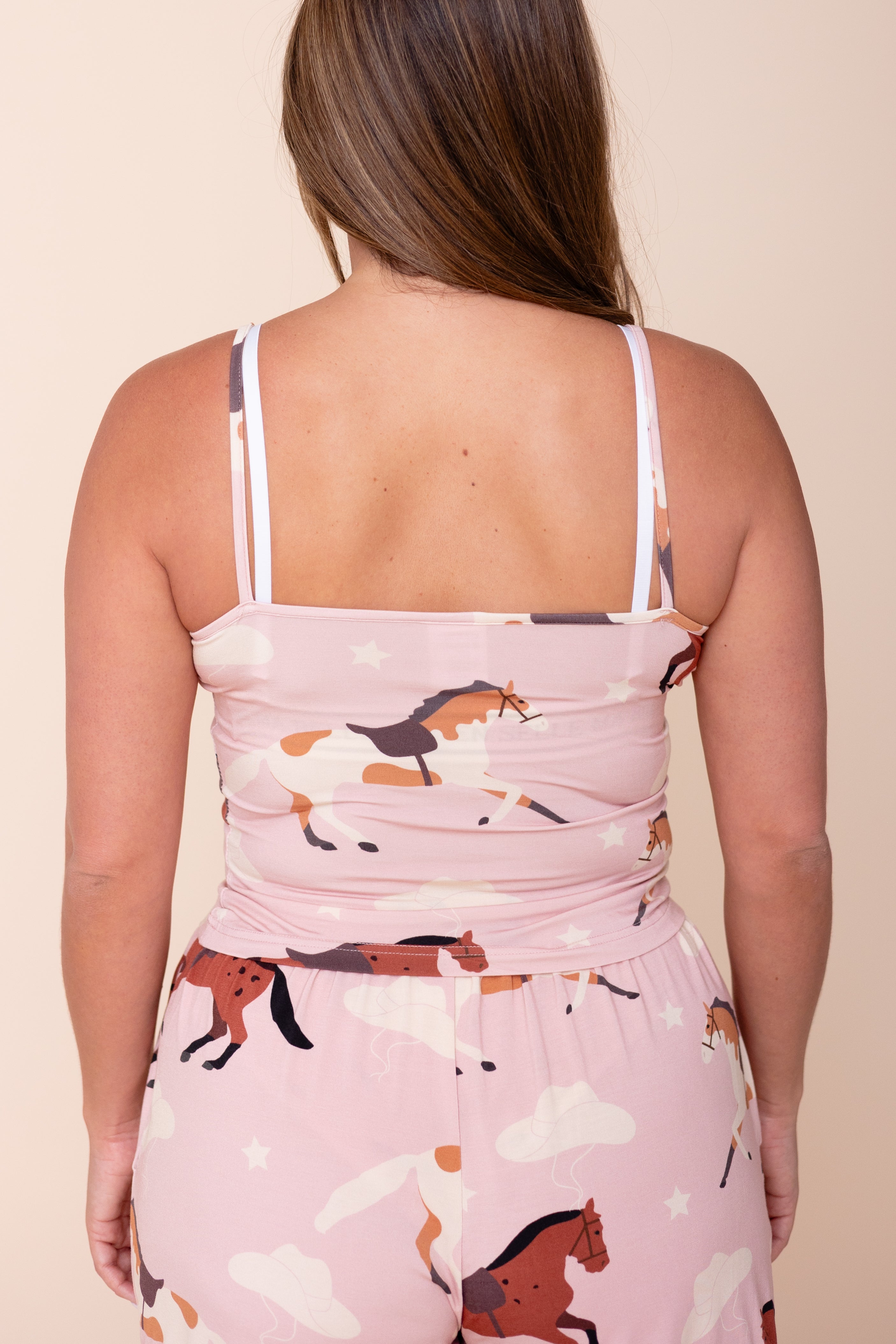 Pajama Camisole "EN SELLE MA BELLE"