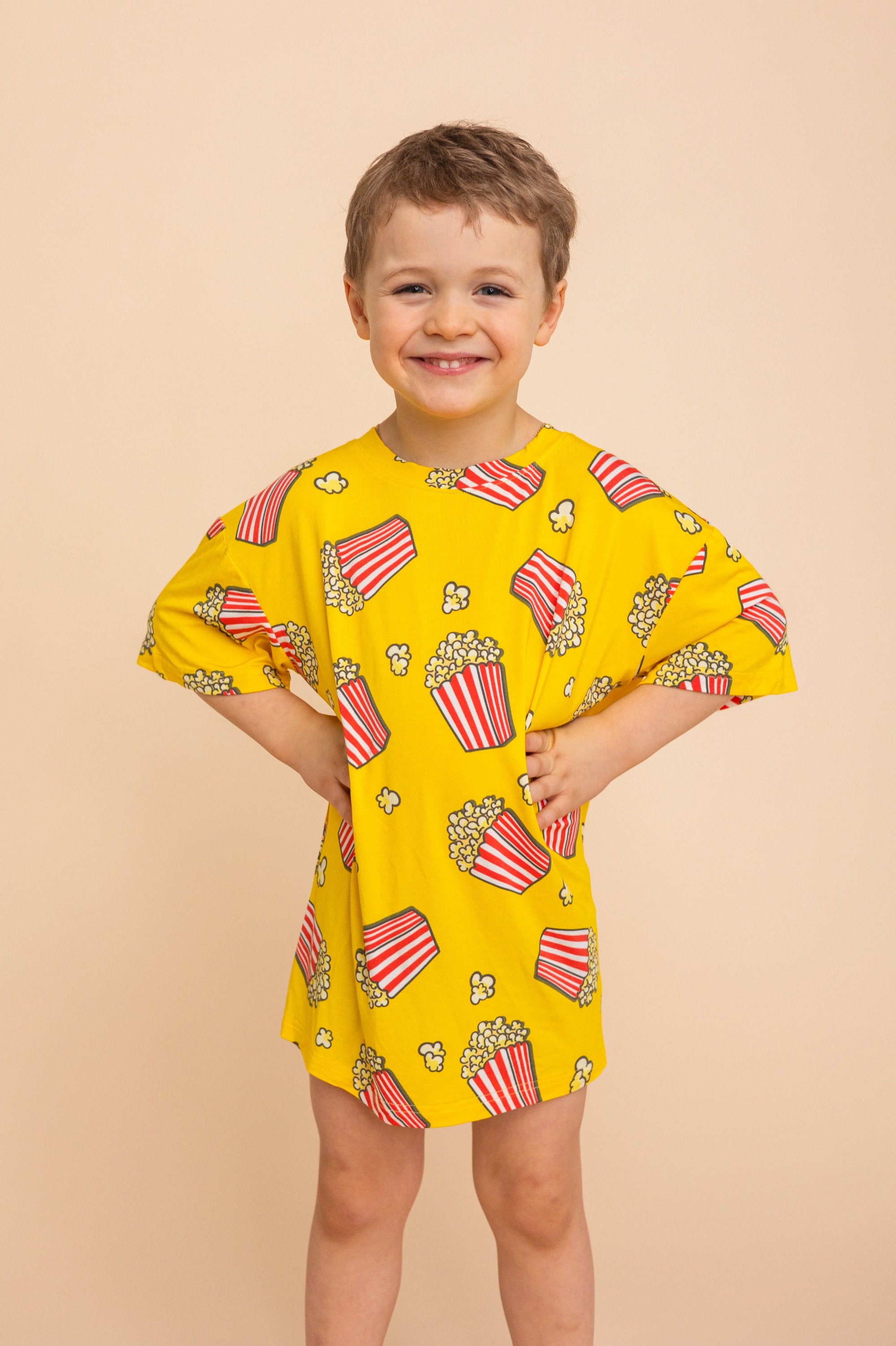 Kids' Long Tee "POP & CHILL"
