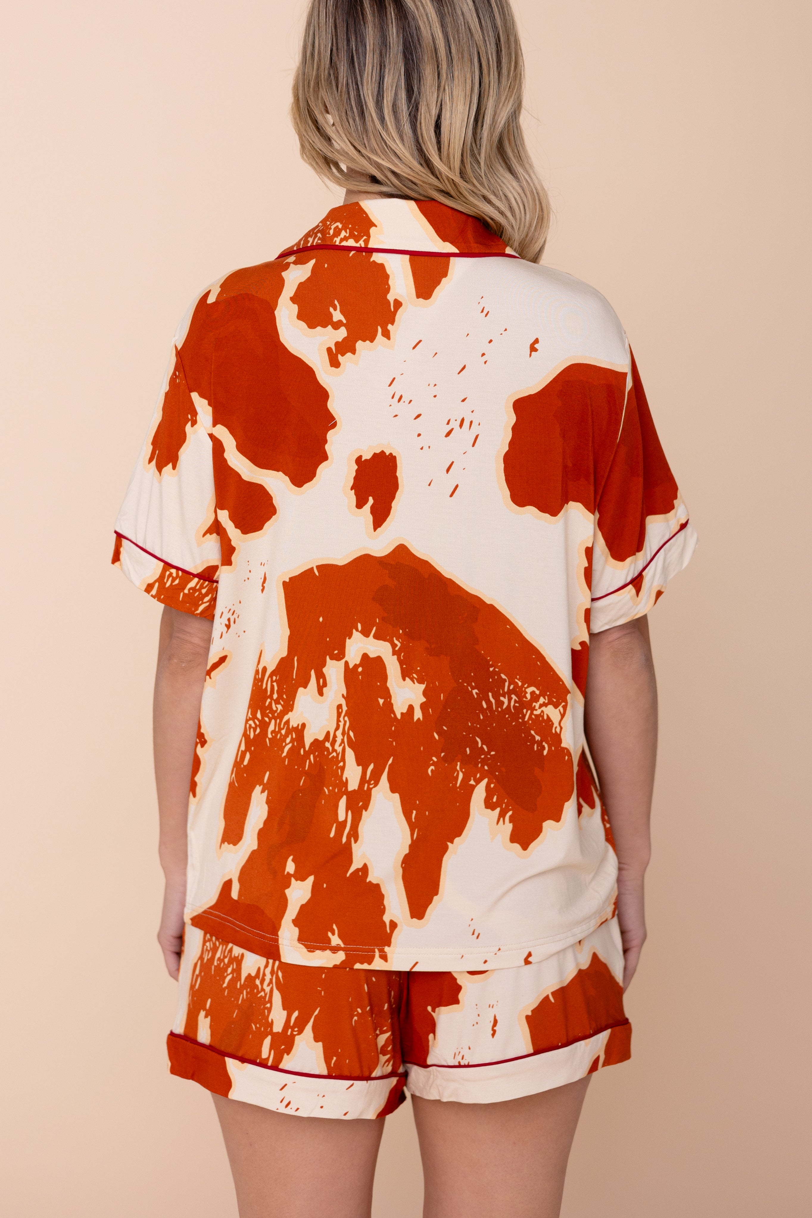 Pajama Blouse "VACHE-MENT HOT"