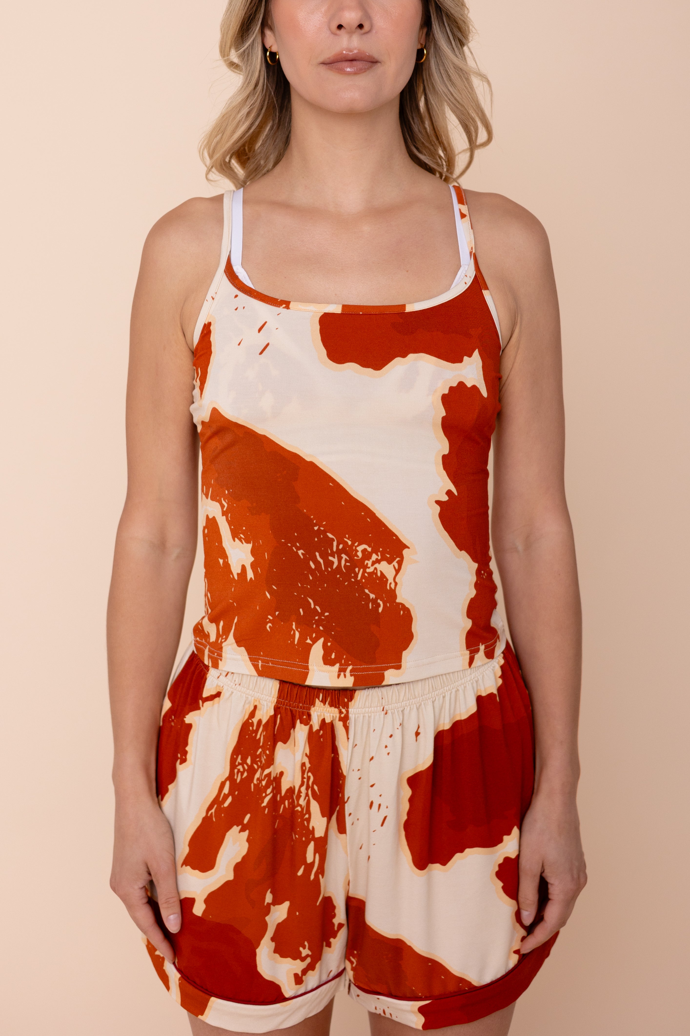 Pajama Camisole "VACHE-MENT HOT"